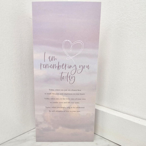 Brave Face Mother's Day Card 4x9