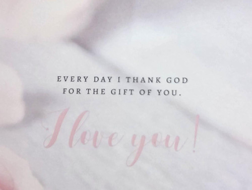 Love And Cherish Valentine Card 4x9