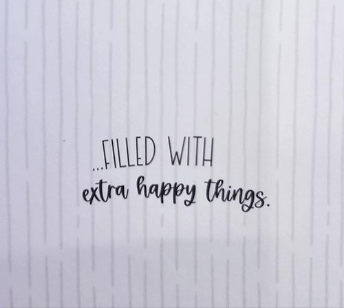 Hopping By Birthday Card 4x9