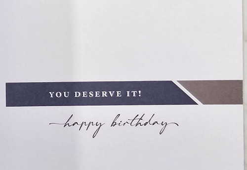 Every Way Amazing Birthday Card 4x9