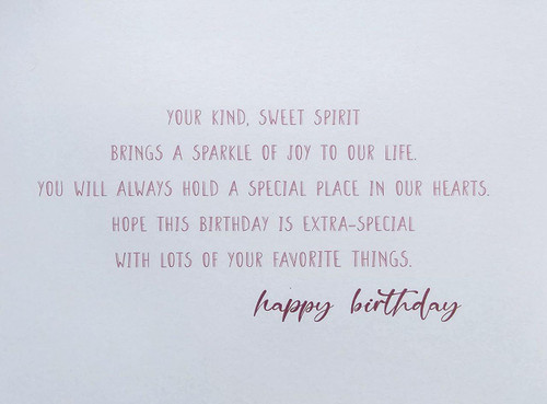 Pretty & Pink- Birthday Card