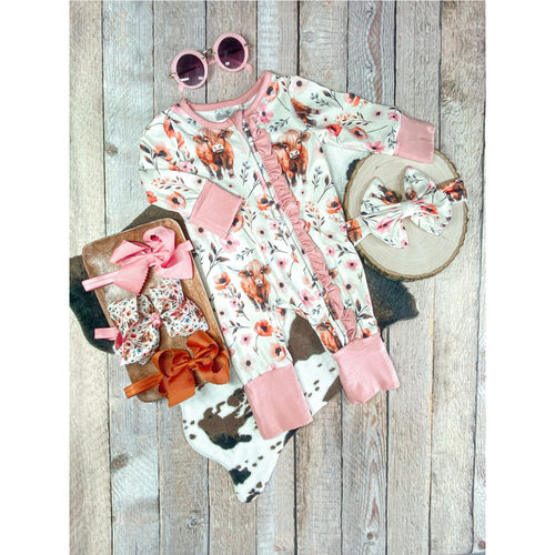 Highland Bloom Infant Onesie