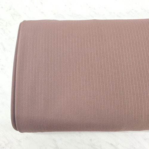 Dusty Rose Ideal Rib Knit Fabric (sold by half yard)