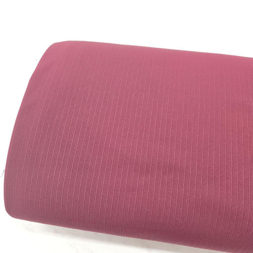 Burgundy Ideal Rib Knit Fabric (sold by half yard)