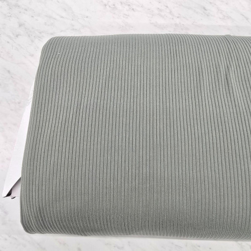 Olive Rib Knit Fabric (sold by half yards)