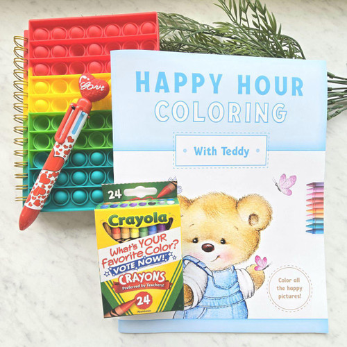 Little Girl Coloring Theme Gift