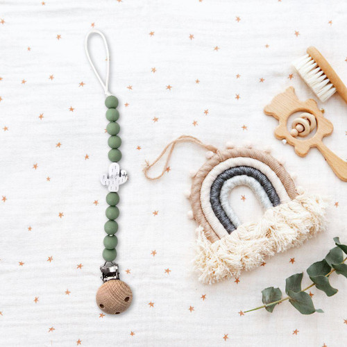 Sage Cactus Nippy Clip