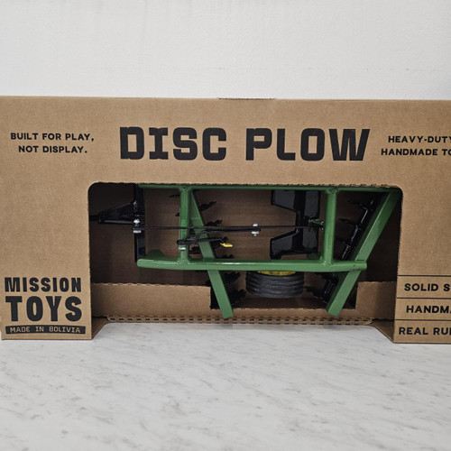 John Deere Disk Plow Mission Toy
