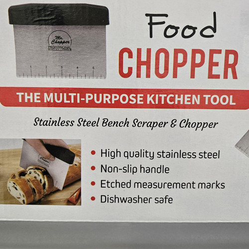 Food Chopper/Bench Scraper