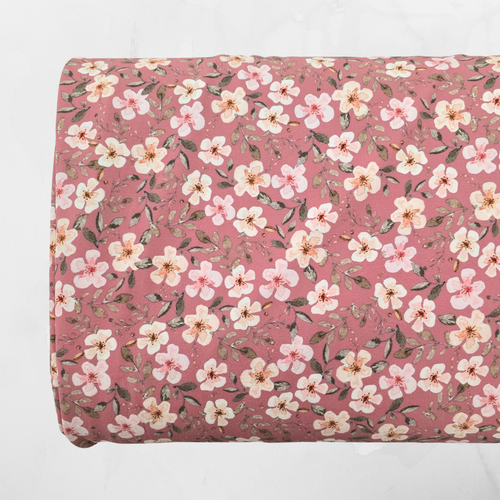 Pink Crowd M 4 Way Stretch Crinkle Poly Fabric (sold by half yards)