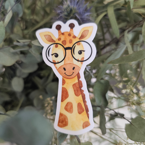 Giraffe Waterproof Sticker