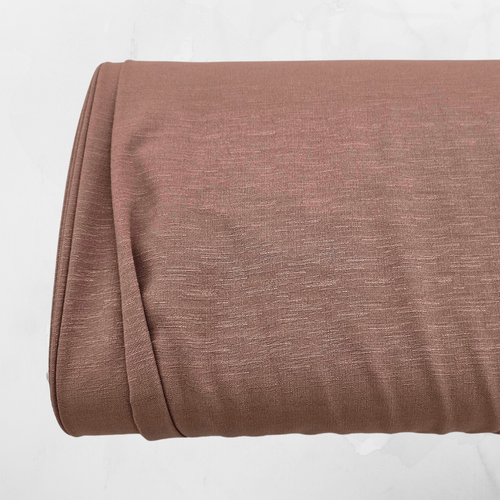 Dusty Rose 100% Poly with a Linen Look (sold by half yards)