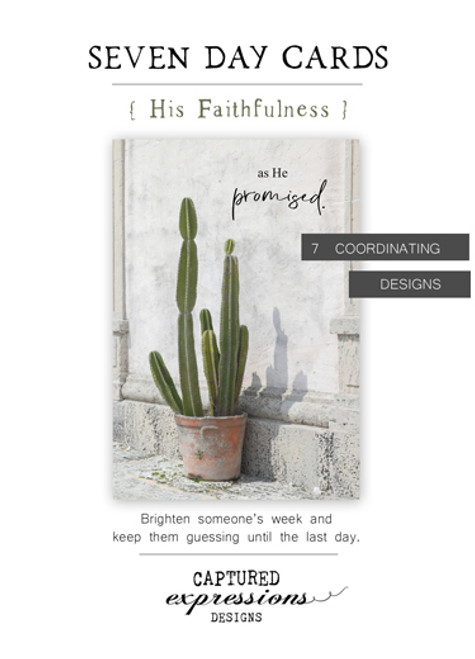 His Faithfulness 7 Day Cards