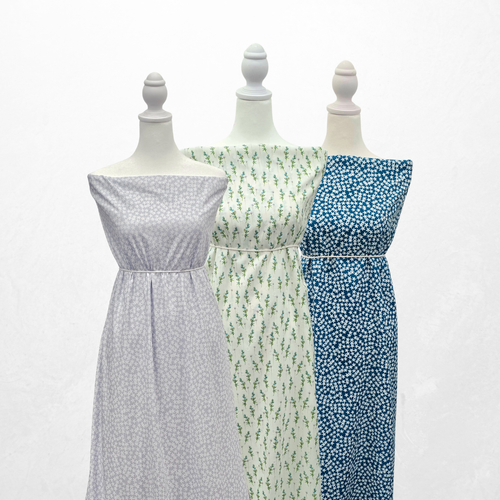 Pixy Teal Round Poly Swiss Dot Fabric (sold by half yards)