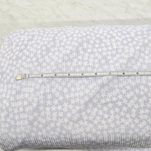 Pixy Blue Rib Knit Fabric (sold half yards)