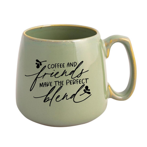 Coffee And Friends Ceramic Mug- 15oz.