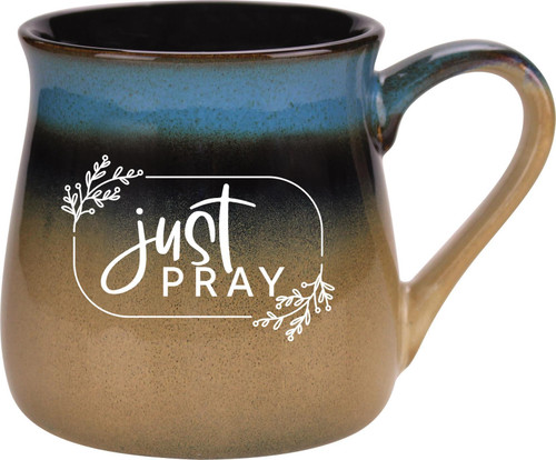Just Pray Ceramic Mug- 16oz.