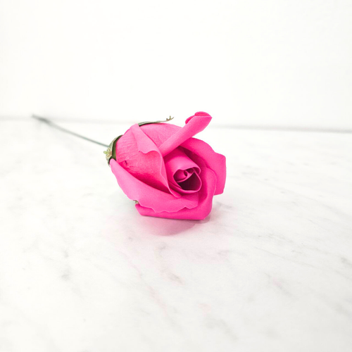 Hot Pink Soap Petal Roses