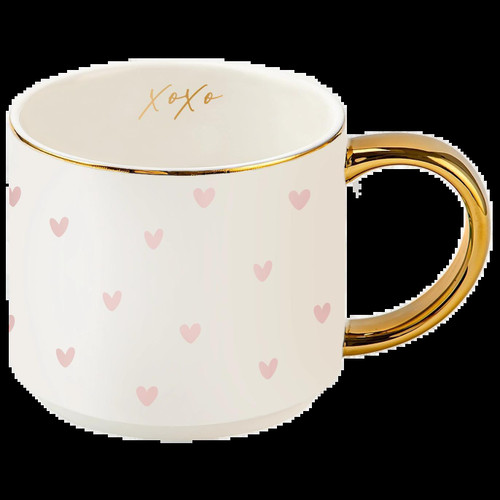 Hearts Coffee Mug (xoxo)