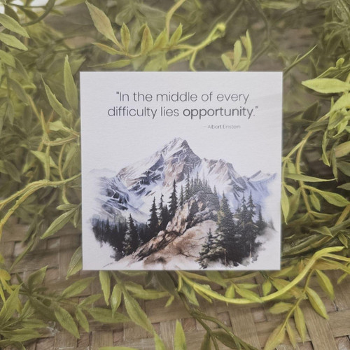 In The Middle Of Every Difficulty- Encouragement Card