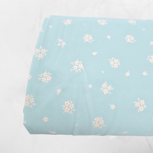 Pixy Aqua 1 4 Way Stretch Crinkle Poly Fabric (sold by half yards)