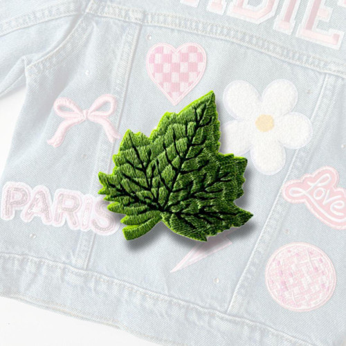 Leaf Iron-On Applique