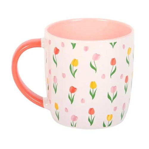 Spring Tulip Print Mug