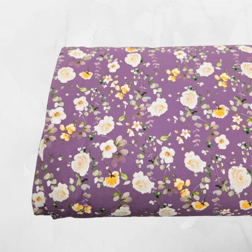Yellow Rose P 4 Way Stretch Crinkle Poly Fabric (sold by half yards)