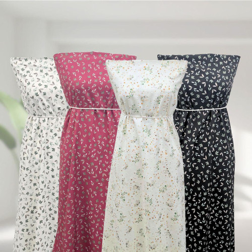 Leaf B 4 Way Stretch Crinkle Poly Fabric (sold by half yards)