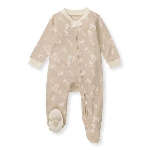 Whimsical Floral Sleeper 3-6 Mo.