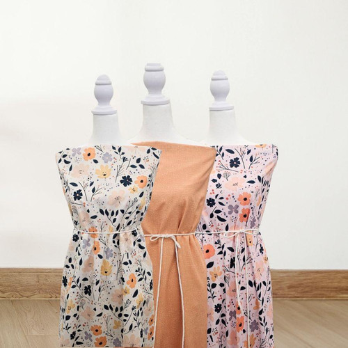 Ditsy Vintage Floral (6) 100% Cotton Fabric (sold by half yards)