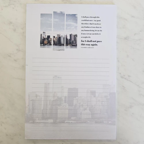 City Notepad 2pk