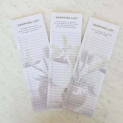 Potted Plants Shopping List