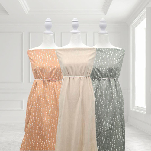 Tulips S 100% Cotton Fabric (sold by half yards)
