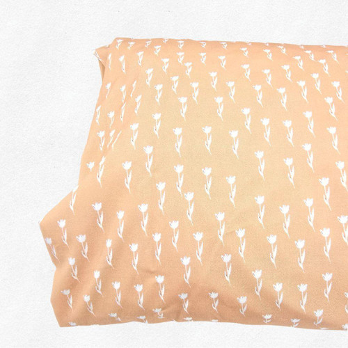 Tulips C 100% Cotton Fabric (sold by half yards)