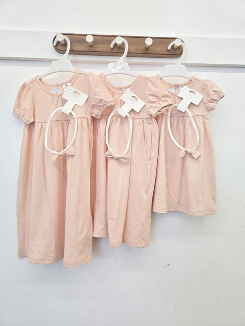 Adurable Peach Baby Dresses