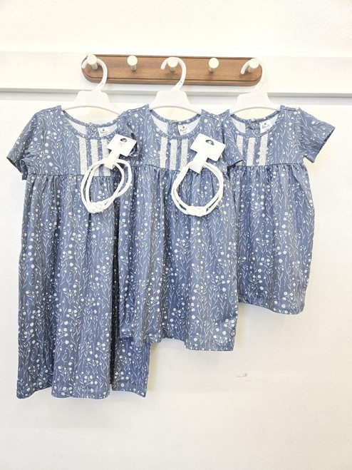 Adurable Slate Blue Knit Dress