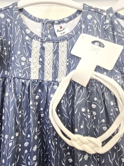 Adurable Slate Blue Knit Dress