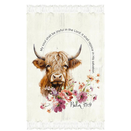 Classic Comfort Throw Floral Highlander
