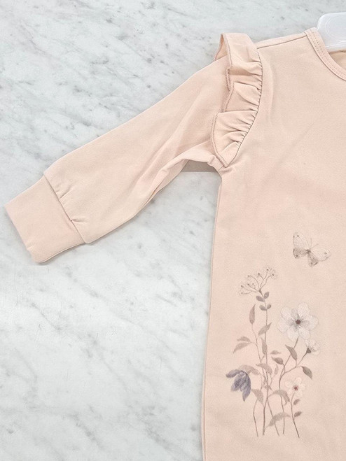 Butterfly Floral Romper