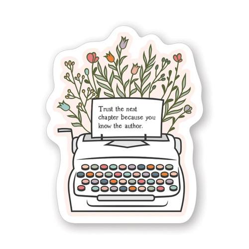 Know The Author Sticker