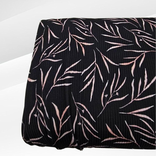 Sprig B Poly Rib Knit Fabric (sold by half yards)