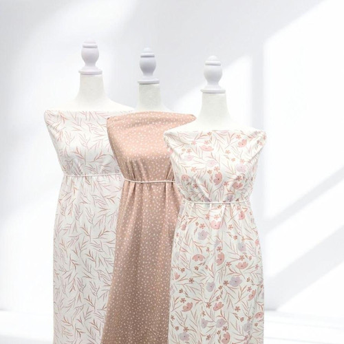 Sprig T Poly Slub Fabric (sold by half yards)