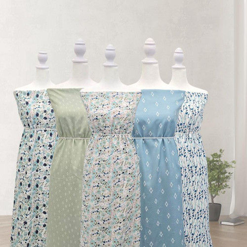 Peto Teal Airflow Poly Fabric (sold by half yards)