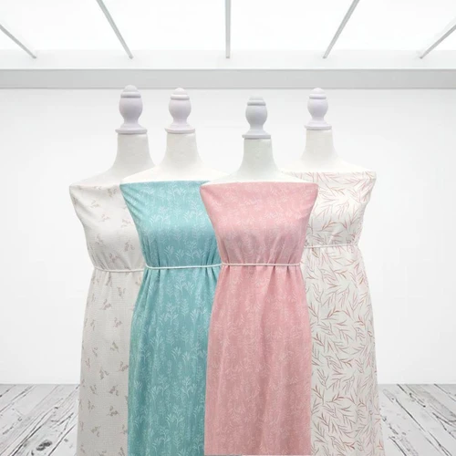 Pink Rose N Missonia Knit Fabric (sold by half yards)