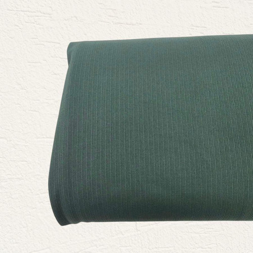 Forest Green Poly Ideal Rib Knit Fabric (sold by half yards