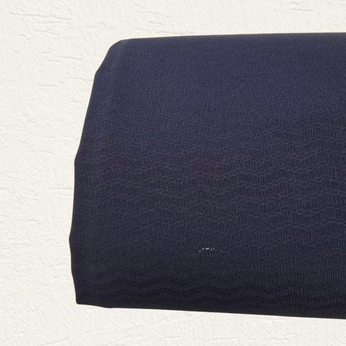 Navy (2) 100% Polyester Fabric (sold by half yards)