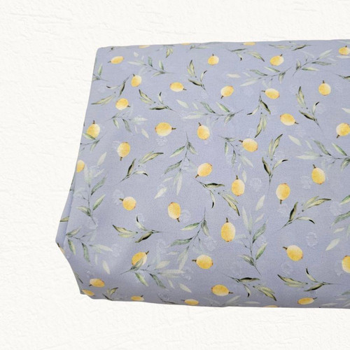Lemon B Round Poly Swiss Dot Fabric (sold by half yards)
