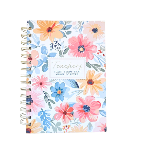 Teachers Plant Seeds Spiral Notebook