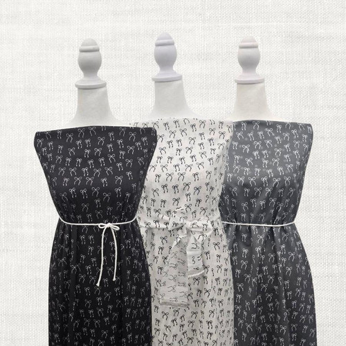 Vintage Bow S Poly Swiss Dot Fabric (sold by half yards)